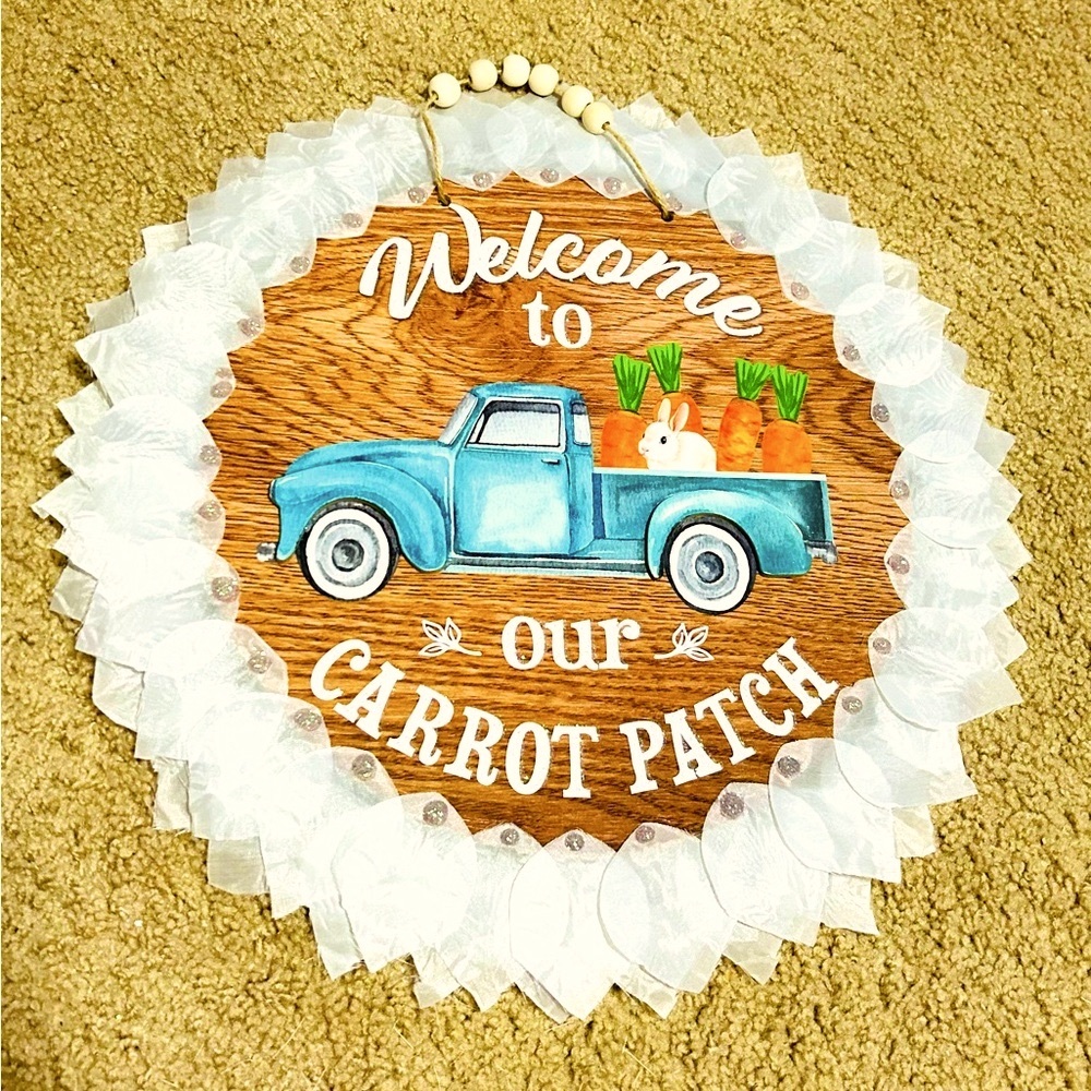 SOLD!!!Handmade Easter Wreath🐣